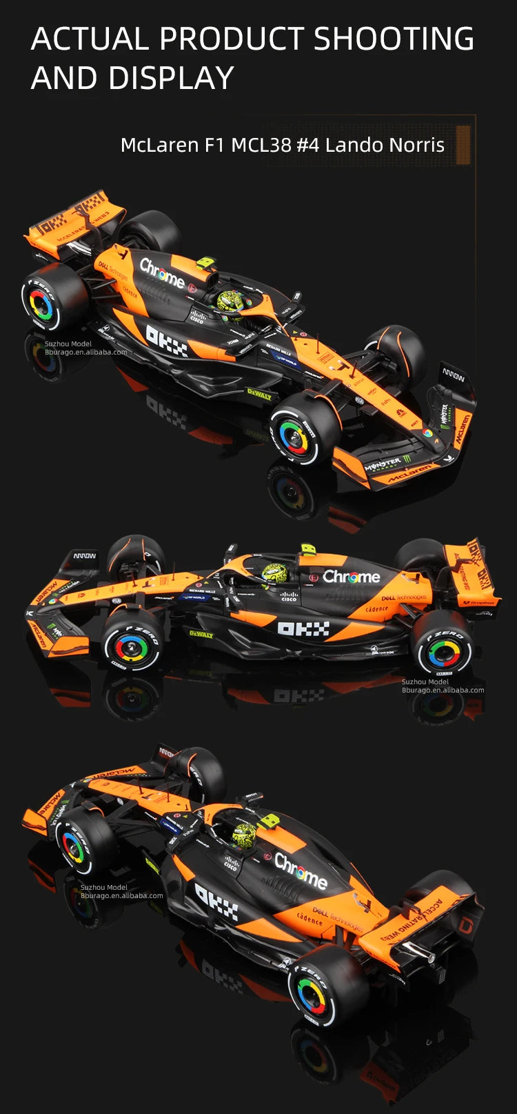 Collection Formule 1 2024 Season 4#Lando Norris 81#Oscar Piastri