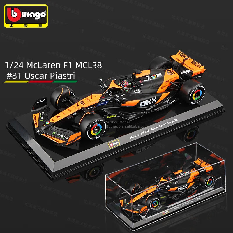 Collection Formule 1 2024 Season 4#Lando Norris 81#Oscar Piastri