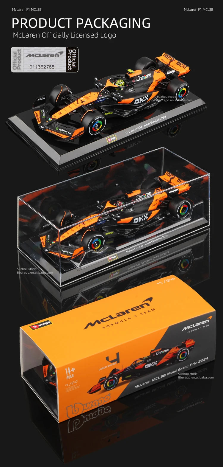 Collection Formule 1 2024 Season 4#Lando Norris 81#Oscar Piastri
