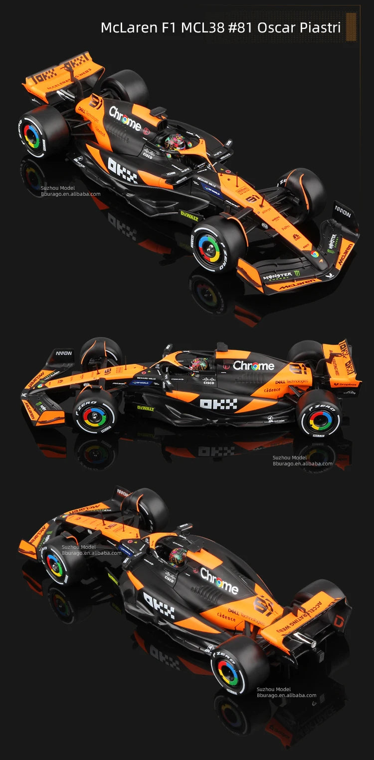 Collection Formule 1 2024 Season 4#Lando Norris 81#Oscar Piastri
